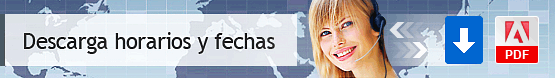 Descargar horarios y precios de los cursos de idiomas